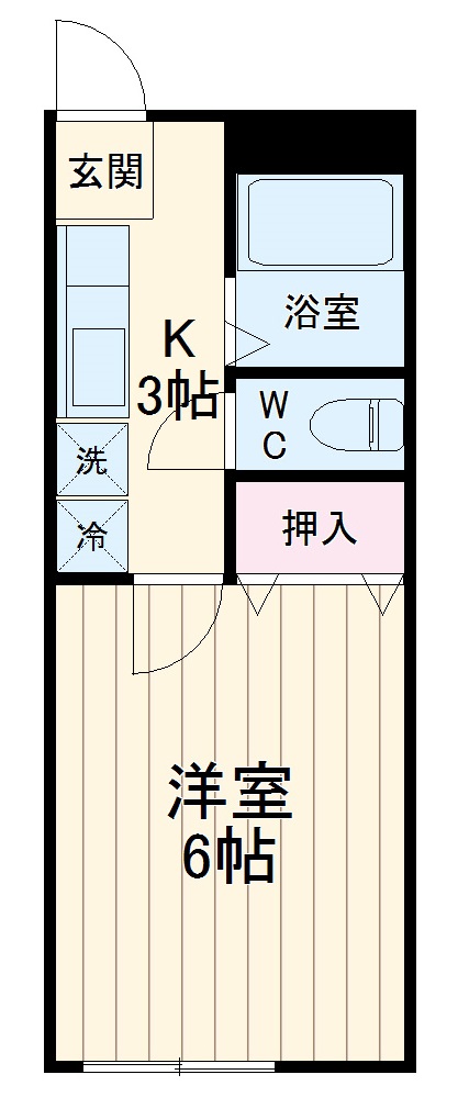 グリーンハイツⅣの間取り