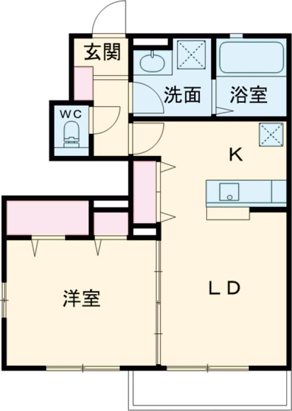 ルミエールBの間取り