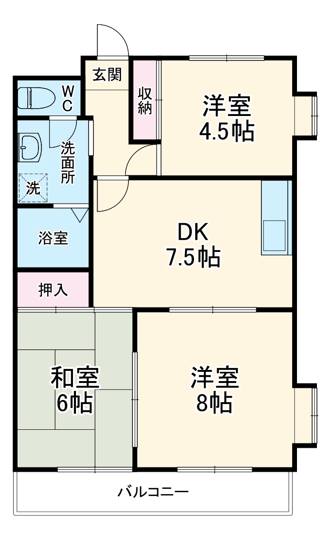 第二田口ビルの間取り