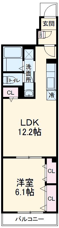 アムール橘の間取り