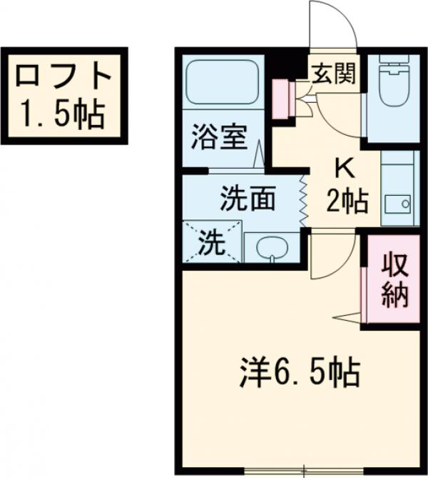 セジュールＡＮの間取り