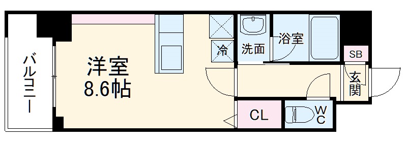 第2金山フクマルビルの間取り
