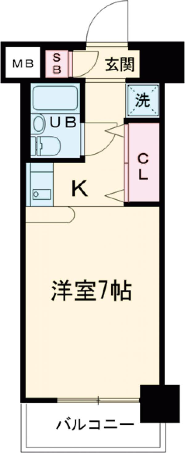 ジュエリー世田谷の間取り