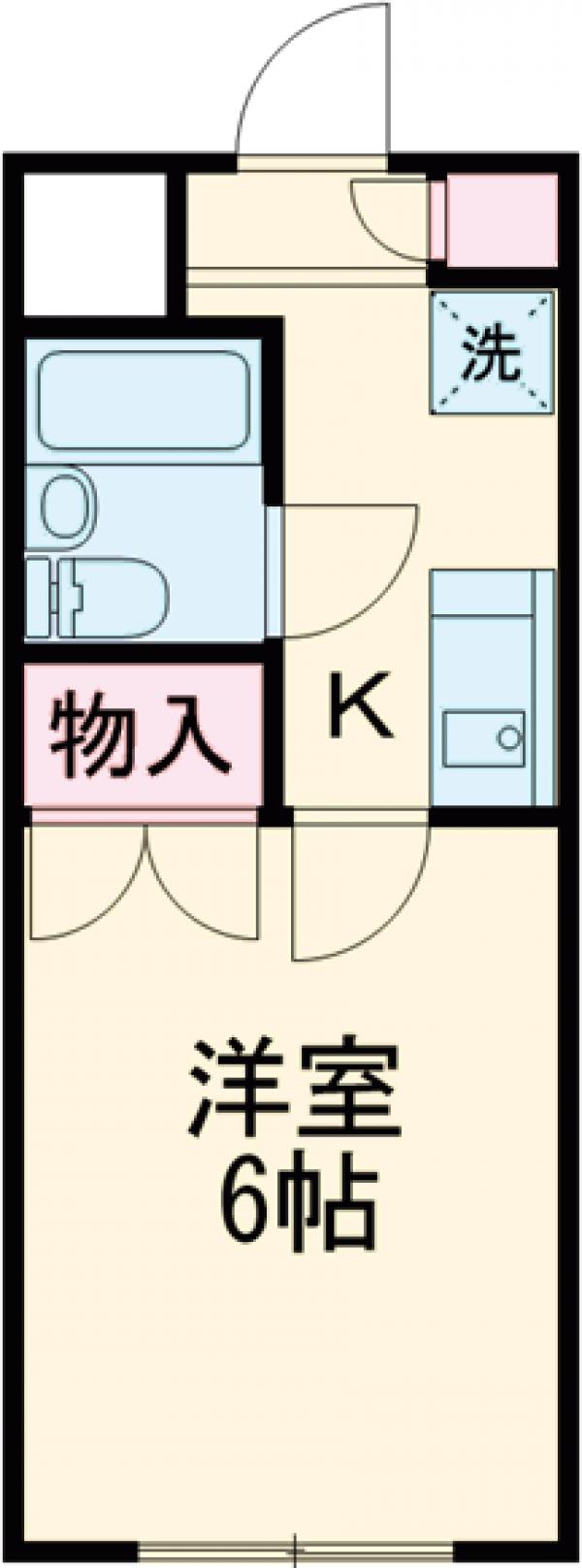 ディアKの間取り