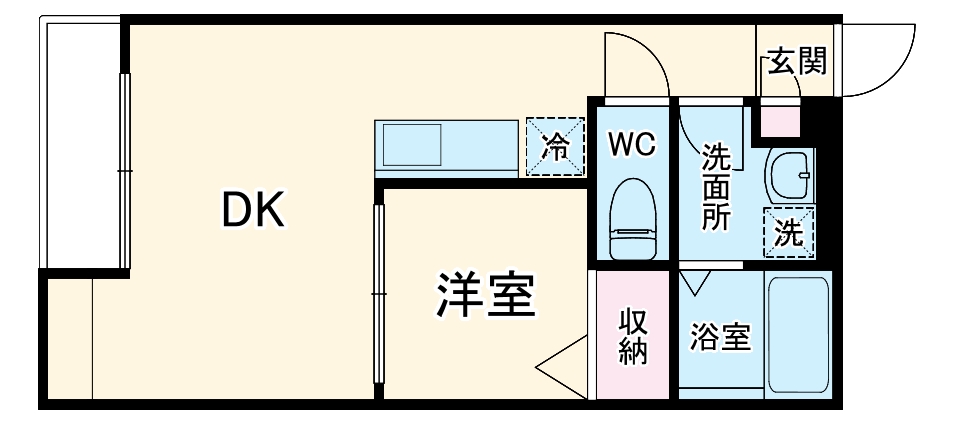 グリーンコーポVIIの間取り