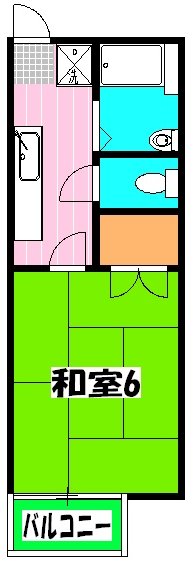 三和ハイツの間取り