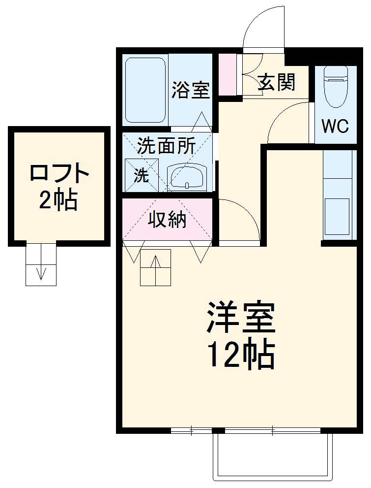 メゾン・ルミエールの間取り