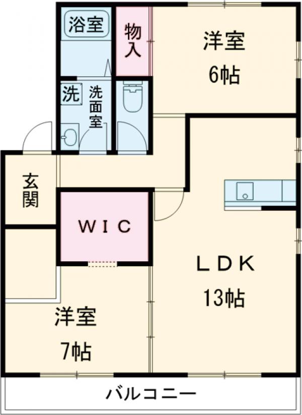 メゾン小柳の間取り