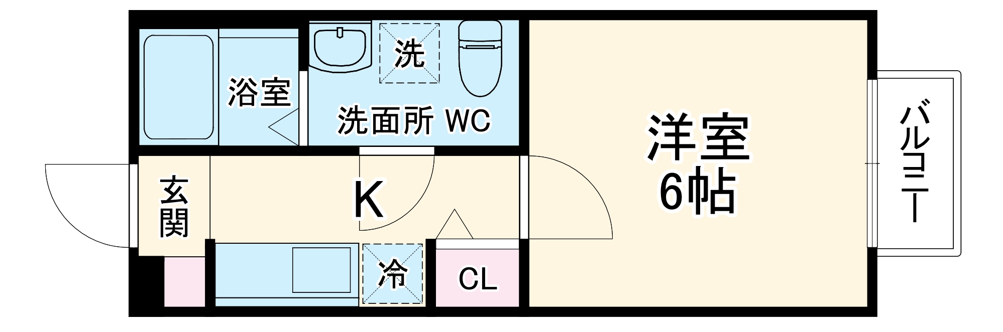 パースペクティブ柏の間取り