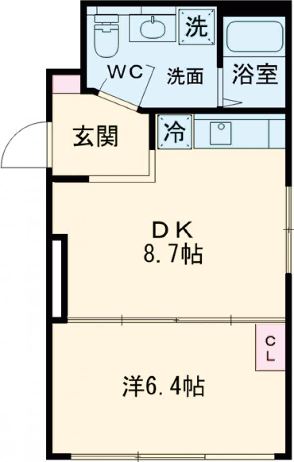 Fika池袋の間取り