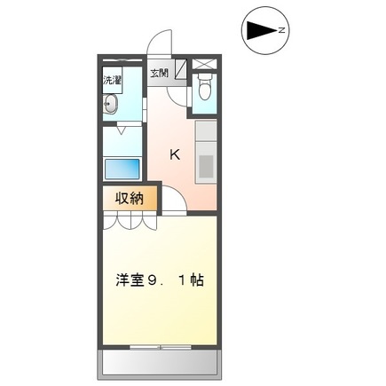 ボナールBの間取り