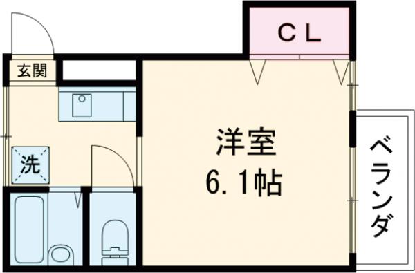 メゾンド岡野の間取り