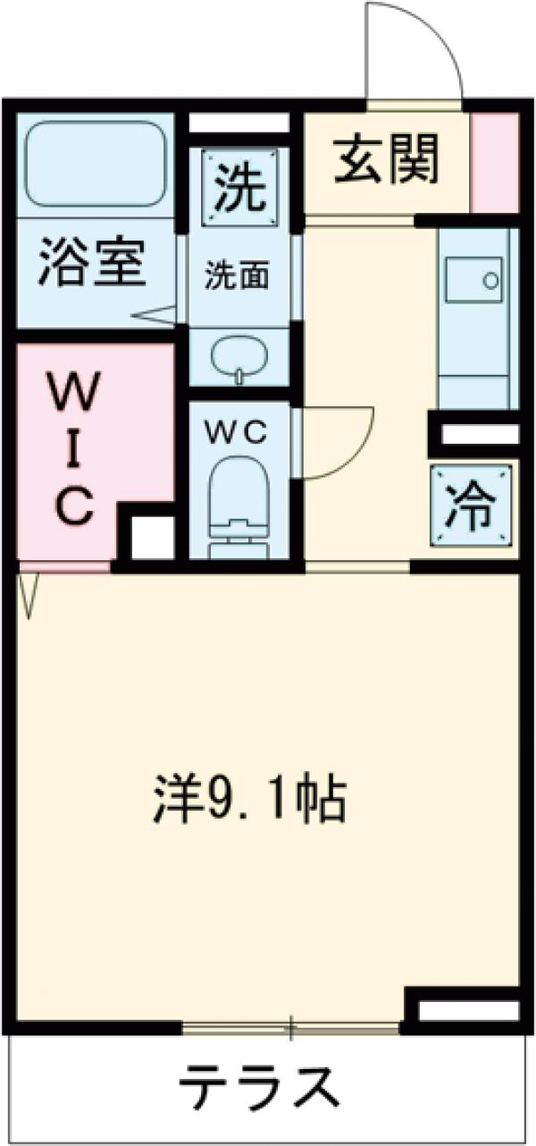 ラリュール上板橋の間取り