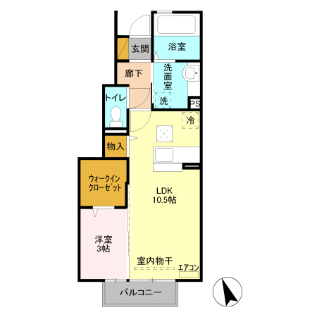 アリビオの間取り