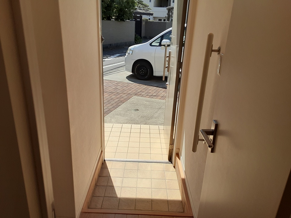 7/28 玄関