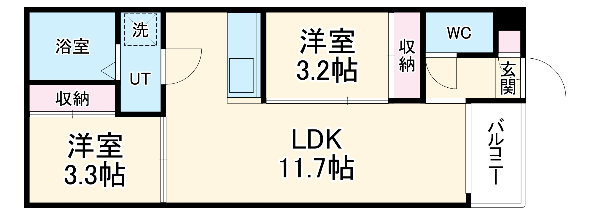 REGALEST堀田の間取り