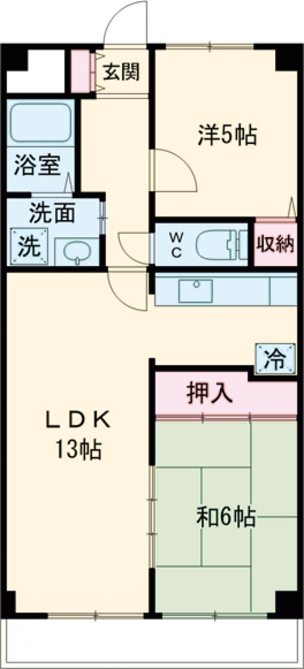 ジェンティール・アドニスの間取り