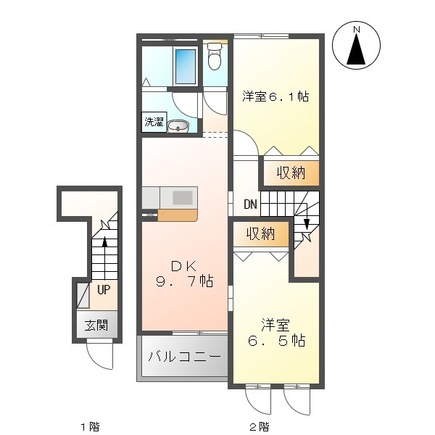 ローズ ヒルの間取り