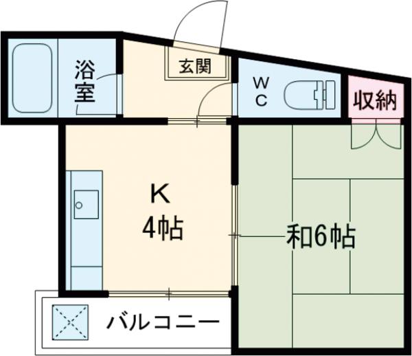 ラフォーレ町屋の間取り