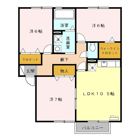 ロイヤルヴィーナスの間取り