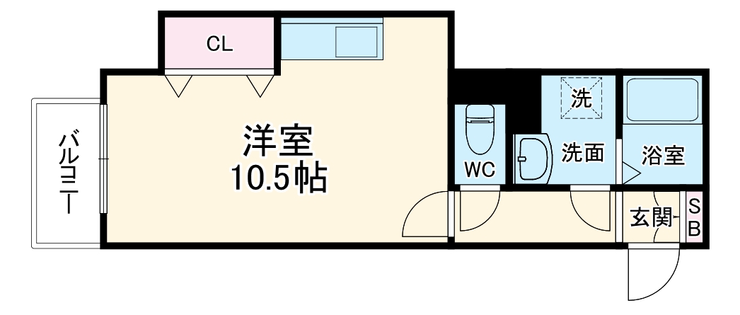 ベリッシモ曽根WⅣの間取り