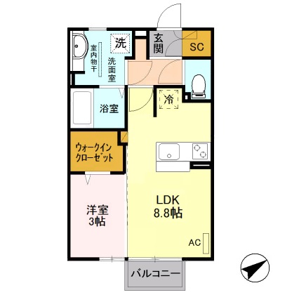 ライズの間取り