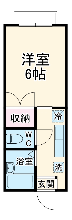 パールハイツ元住吉の間取り