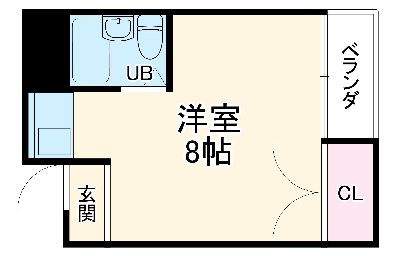 岡本ビルの間取り
