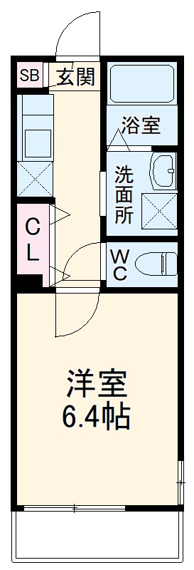 ミハス柏Ⅱの間取り