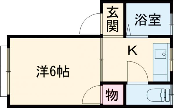 ビターラウンジの間取り