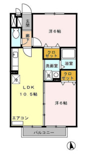 グランシエルの間取り