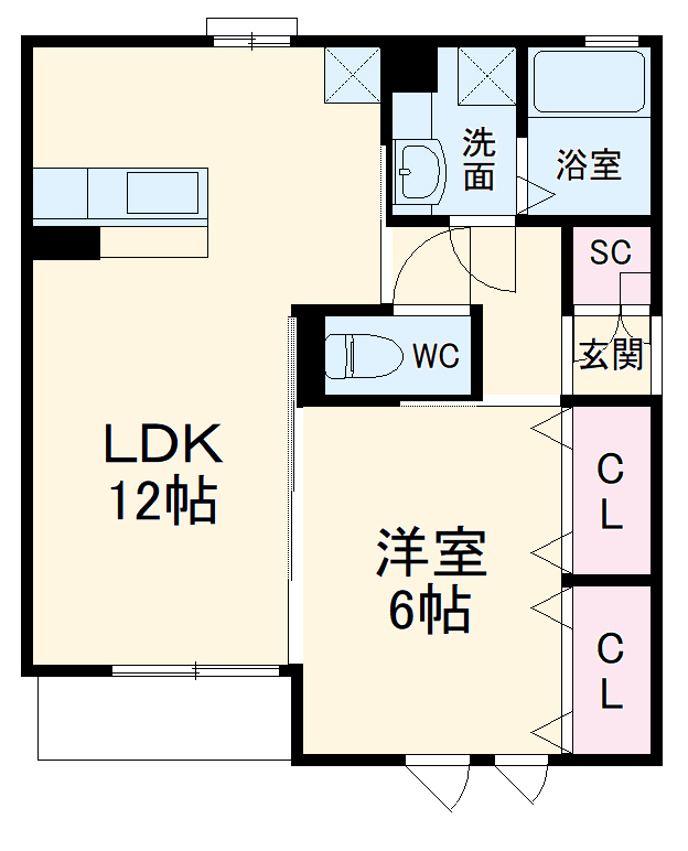 ロワールコート梶ヶ谷の間取り