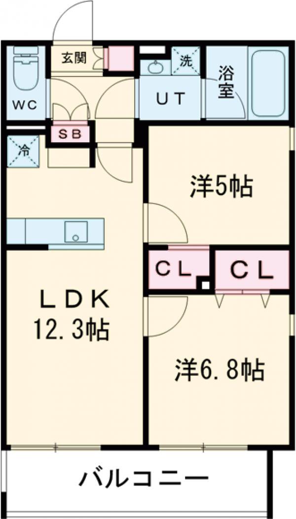 オーパスホームズ武蔵小金井の間取り