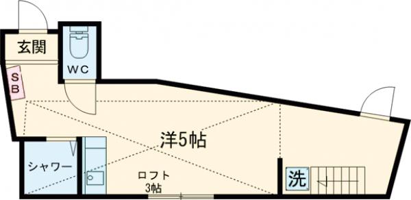 アーバンプレイス大岡山Ⅱの間取り