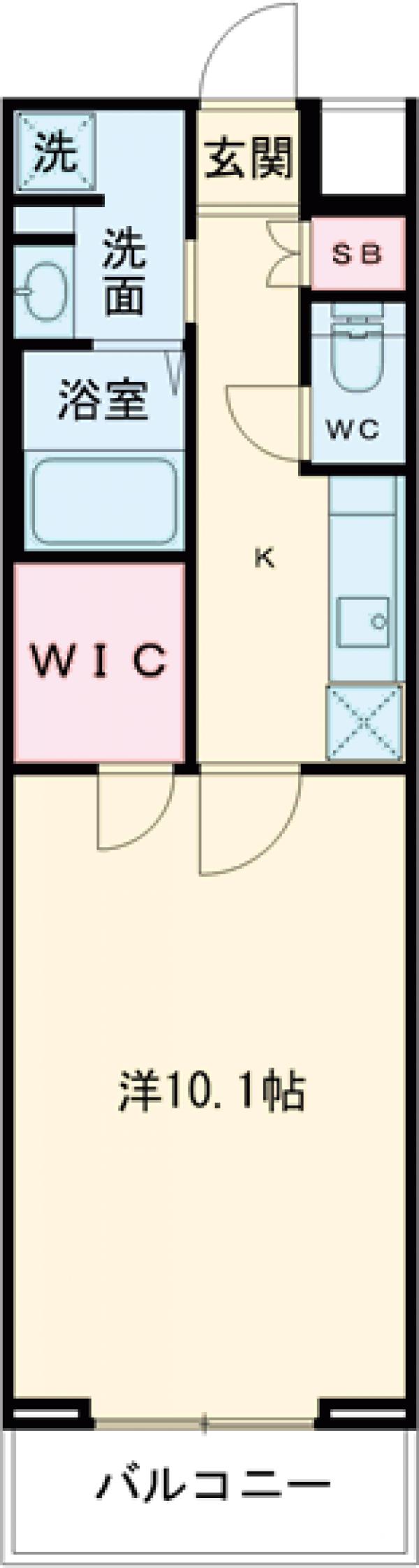 ガリシア笹塚の間取り