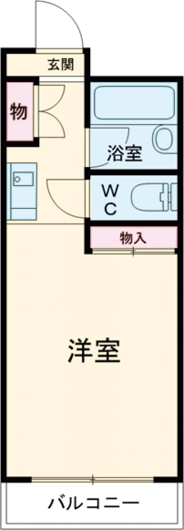 ヒルズ八王子の間取り