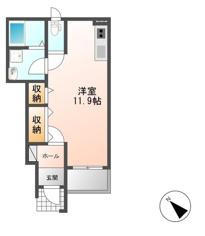 アメニティーハウスの間取り
