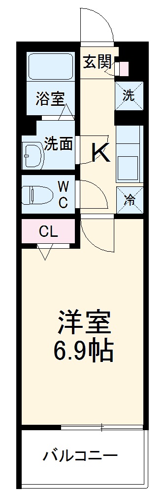 リブリ・吹上の間取り
