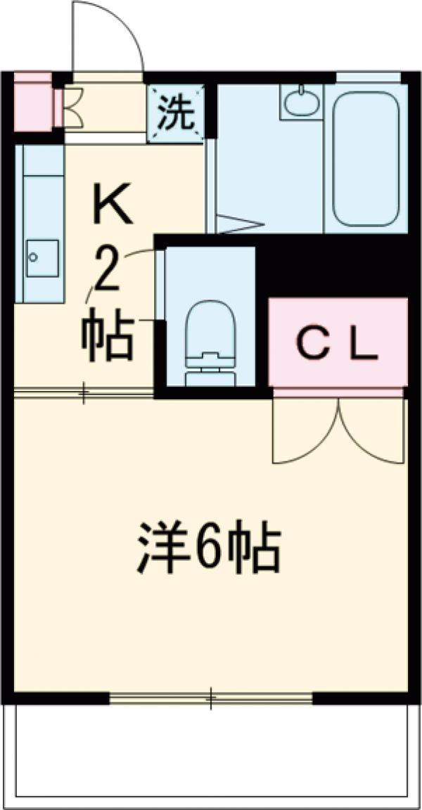 パークサイド駒沢B棟の間取り