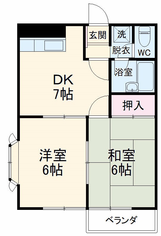 コンフォルト23の間取り
