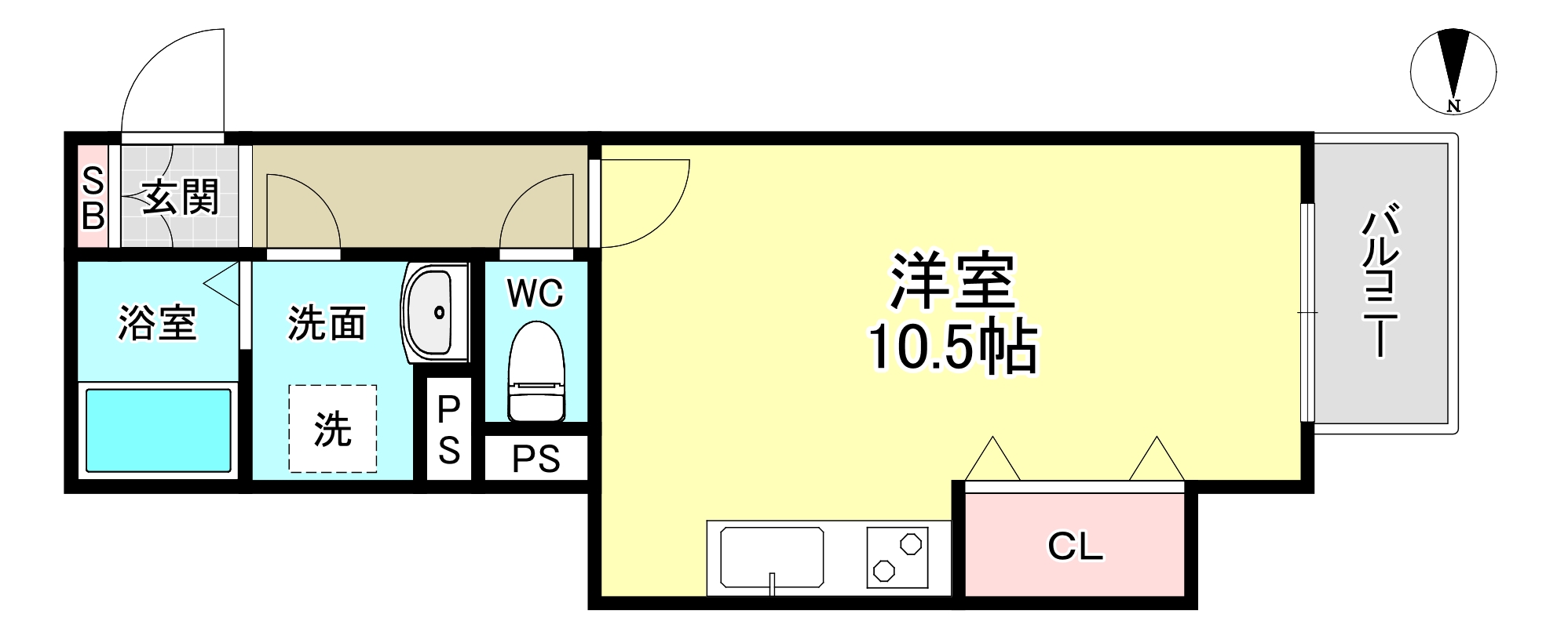 ベリッシモ曽根W IVの間取り