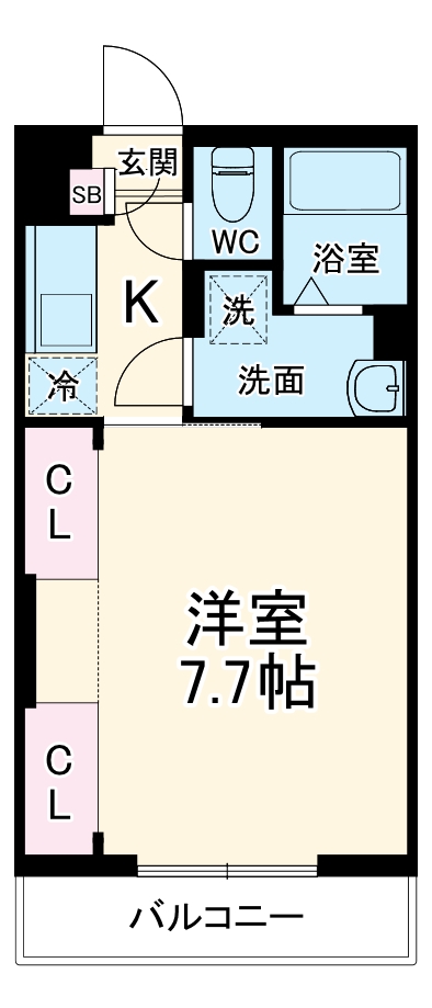 リブリ・Aura mareの間取り