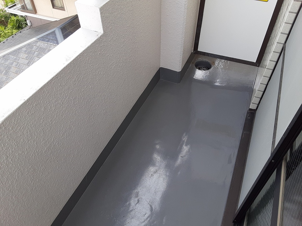 12/28 バルコニー