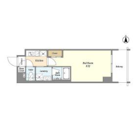 La Douceur蒲田の間取り