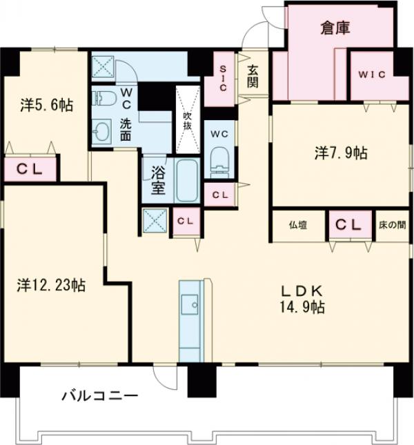 sopla blisaの間取り