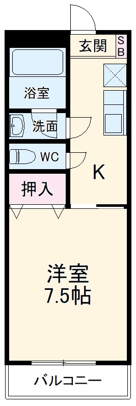 K.BLDの間取り