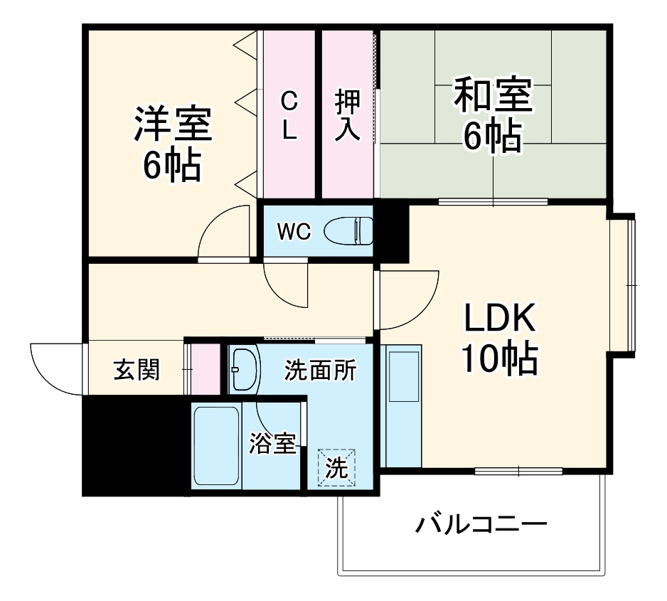 ターメリックスクエアの間取り