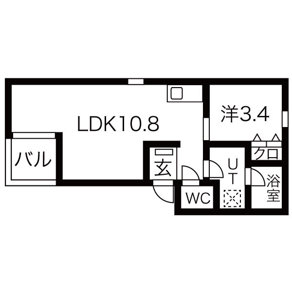 Neo港楽の間取り