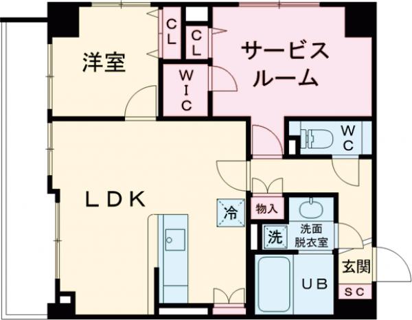KoHa錦糸町の間取り