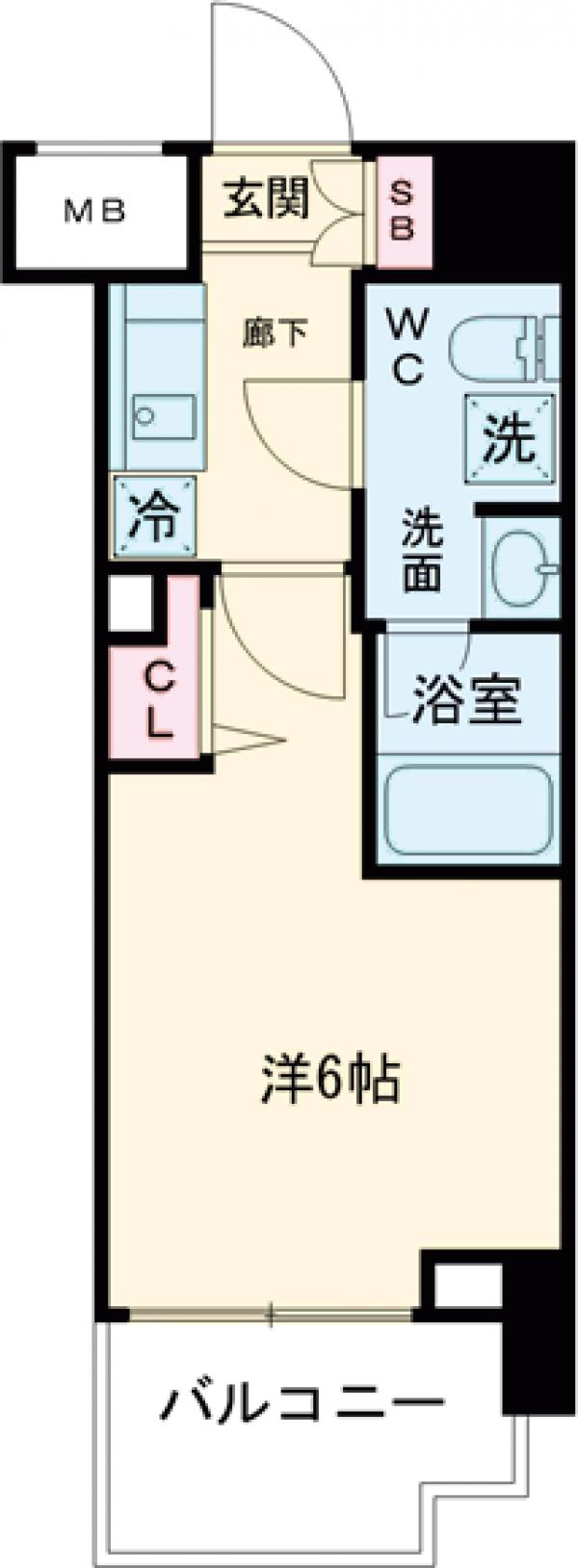 メインステージ亀有の間取り